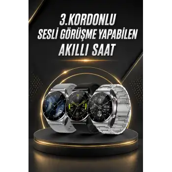 Akıllı Saat Uyku ve Sağlık Takibi NFC Uyumlu Bluetoooth Bağlantılı Android İOS Uyumlu