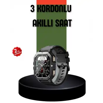 AMOLED Ekranlı Akıllı Saat 10 Gün Pil Ömrü