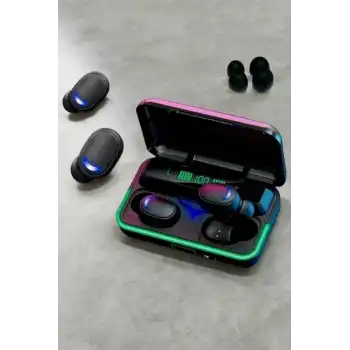 Android Ve İOS Uyumlu Bluetooth Bağlantılı Powerbankli Kulaklık