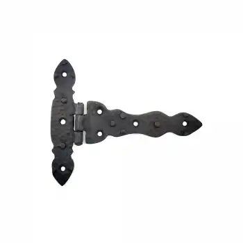 Antika Tarz Dekoratif Pirinç Kuyruklu Düğmeli Menteşe No2 - 138x167 Mm, Oksit