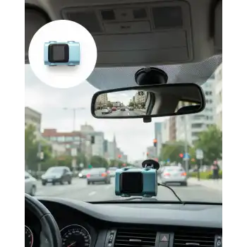 Araç Ön Cam Kamerası Sürüş Güvenliği İçin Video Kayıt