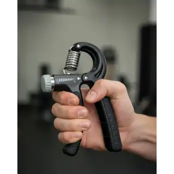 Ayarlanabilir El Yayı 5–60 Kg Sayaçlı Taşınabilir Güç Egzersiz Aleti