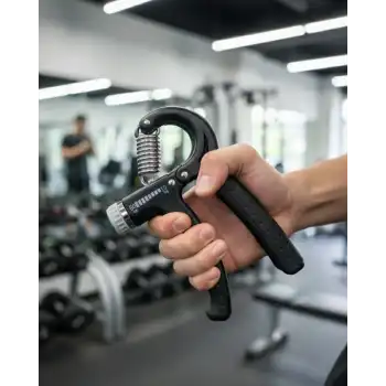 Ayarlanabilir El Yayı Sayaçlı Paslanmaz Çelik 5–60 Kg Direnç