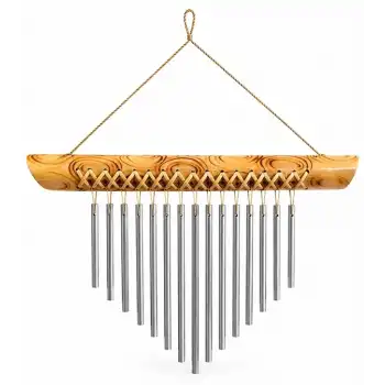 Bambu Metal Çubuklu Rüzgar Çanı No:1047