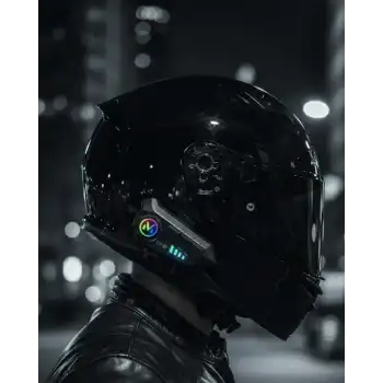 Bluetooth 5.3 Kask İçi Intercom Kulaklık 1000 m Mesafe 1000 mAh