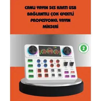 Bluetooth Bağlantılı Karaoke ve Yayın Ses Kontrol Ünitesi