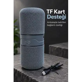 Bluetooth Hoparlör 5 W Çift Hoparlör Yapısı