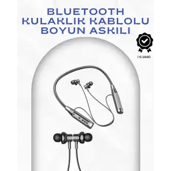 Boyun Askılı Kablosuz Kulaklık – 120 Saat Kesintisiz Müzik Keyfi