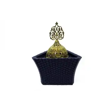 Buhurdanlık Seramik  Altın Dekorlu Kapak