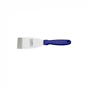 Bursa Paslanmaz Gıda Spatulası No:5, 12 Cm - Plastik Sap