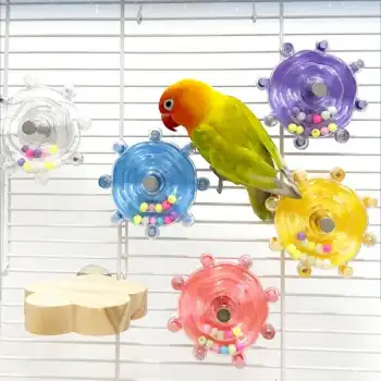 Çıngıraklı Kuş Kafesi İçin Çark Oyuncağı