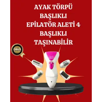 Çok Amaçlı Kadın Bakım Seti Epilasyon ve Törpü