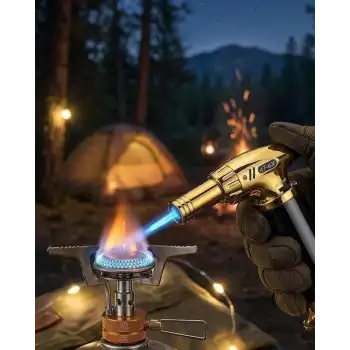 Çok Amaçlı Torch Pürmüz Çakmak Kamp Mutfak Hobi Kullanımlı