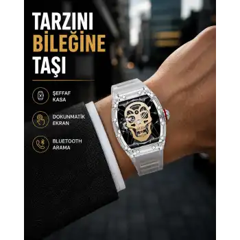 Çoklu Spor Modlu Akıllı Saat Bildirim Destekli Yeni Nesil