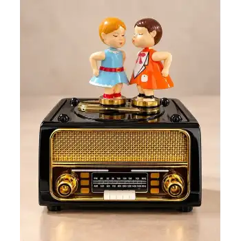 Dans Eden Çift Müzik Kutusu Alk6374
