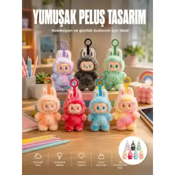 Dekoratif Labubu Peluş Figür Oyuncak Yeni Seri