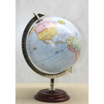 Dekoratif Masaüstü Dünya Küre - Model 13