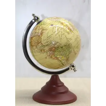 Dekoratif Masaüstü Dünya Küre - Model 2