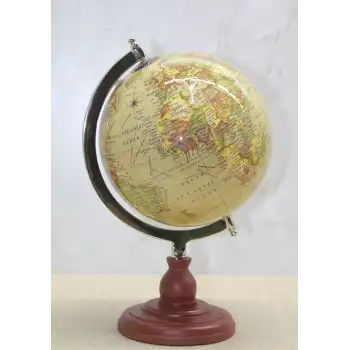 Dekoratif Masaüstü Dünya Küre - Model 4