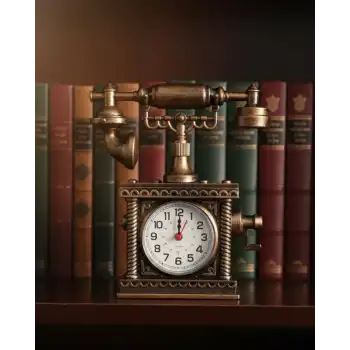 Dekoratif Modern Çalar Saat Kolay Kurulum ve Pratik Kullanım