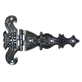 Dekoratif, Sac Tek Kuyruklu Menteşe - 69x102 Mm, Büyük, Eskitme, 100 Adet