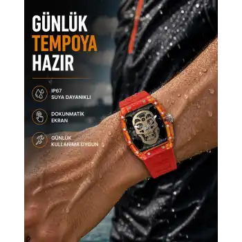 Dokunmatik Akıllı Saat Spor ve Günlük Kullanım Yeni Nesil