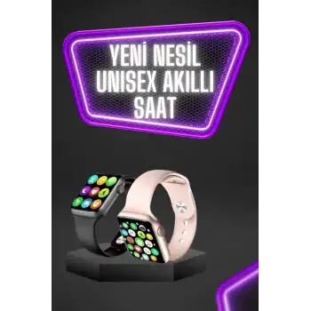 Dokunmatik Ekran Akıllı Saat Tema Değiştirme Şık ve Modern Unısex