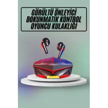 Dokunmatik Kontrol Tws Işıklı Kulakiçi Bluetooth Kulaklık Kablosuz  Kulaklığı