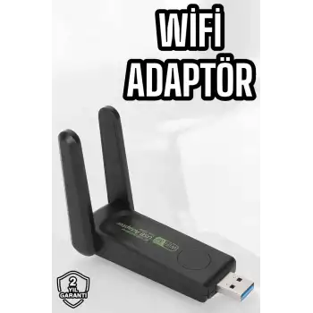 Dual Band Wifi Alıcı Adaptör USB 3.0 Destekli