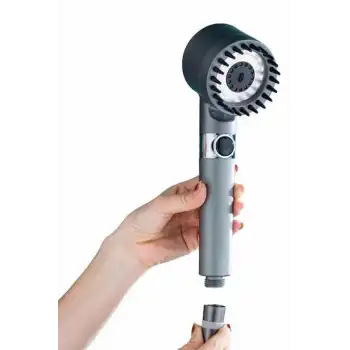 Duş Başlığı Yüksek Basınçlı Masaj Taraklı 3 Kademeli