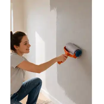 Duvar Tavan Boyama İçin Hazneli Rulo Boya Seti