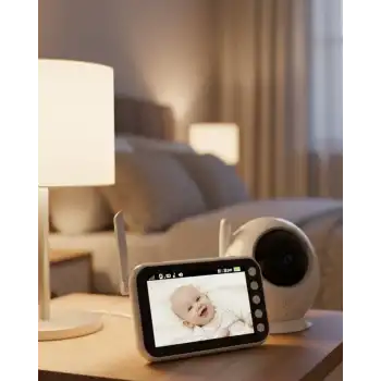 Enerji Tasarruflu Bebek İzleme Kamerası Gece Görüşlü