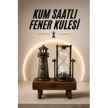 Eyfel Kulesi ve Deniz Feneri Dekoratif Masa Biblosu Hediyelik