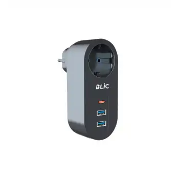 Ftr-07 2xusb 1xtypec Termal Akım Korumalı Isıya Dayanıklı Tekli Priz