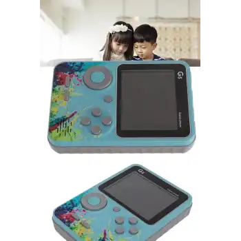 Game Box Mini 500 Adet Retro Oyun Taşınabilir Oyun Konsolu