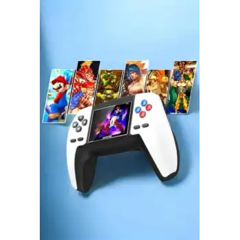Game Stick Oyun Konsolu 520 Oyunlu Retro Oyunlu Led Ekran