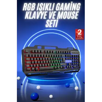 Klavyesi Led Aydınlatmalı Mekanik Hisli