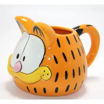 Garfield 3d Kabartmalı Karakter Tasarımlı Kupa Bardak Alk4547