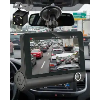 Gece Görüşlü Araç İçi Kamera Full HD Park Modlu