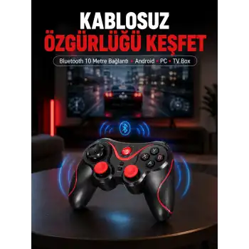 Gelişmiş Kontrol Hassasiyeti Sunan Kablosuz Bluetooth Oyun Kolu