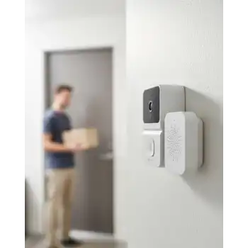 Gerçek Zamanlı Fotoğraflı Akıllı Kapı Zili İki Yönlü Konuşma