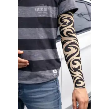 Giyilebilir Kol Dövmesi 3D Baskılı 2 Adet - Model 14