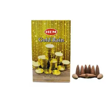 Gold Rain Back Flow Cones 10lu
