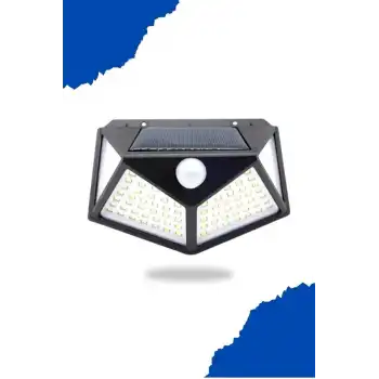 Güneş Enerjili Bahçe Lambası 100 Led Bahçe Lambası Bahçe Aydınlatma