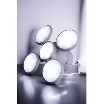 Güneş Enerjili Solar Aydınlatma Kamp Çadır Lambası Şarjlı Ampül Led Şarjlı El Feneri Işıldak