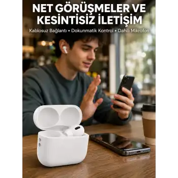 Gürültü Engelleme Teknolojili Bluetooth Kulaklık – Adaptif Ses ve Uzun Pil Süresi Yeni Nesil