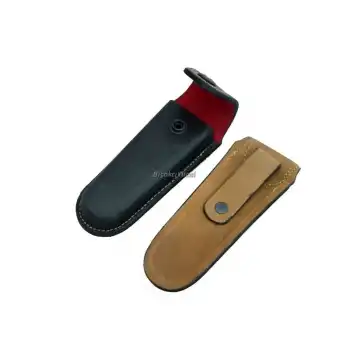 Hakiki Deri Çakı Kılıfı No:4 - 14 Cm, Kemerlikli