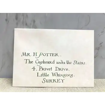 Harry Potter Davet Mektubu 10lu