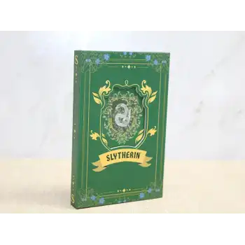 Harry Potter Slytherin Deri Defter