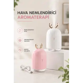 Hava Nemlendirici Aromaterapi Hava Temizleyici Renk Değiştirebilen